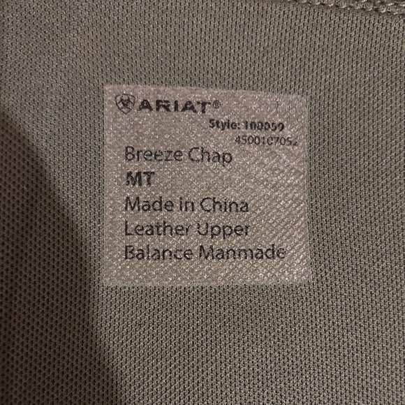 Ariat Breeze half chaps size MT - Picture 2 of 8